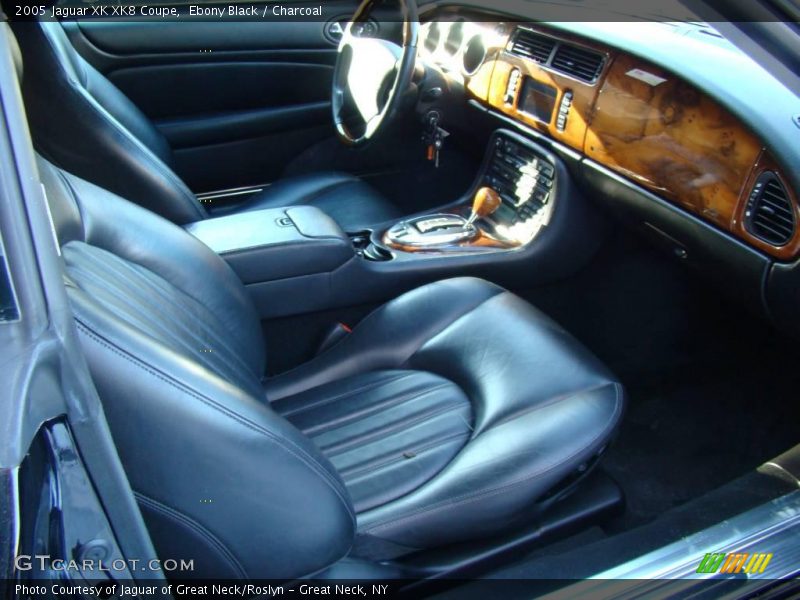 Ebony Black / Charcoal 2005 Jaguar XK XK8 Coupe