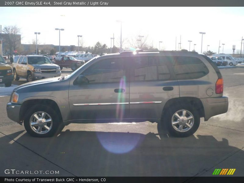 Steel Gray Metallic / Light Gray 2007 GMC Envoy SLE 4x4