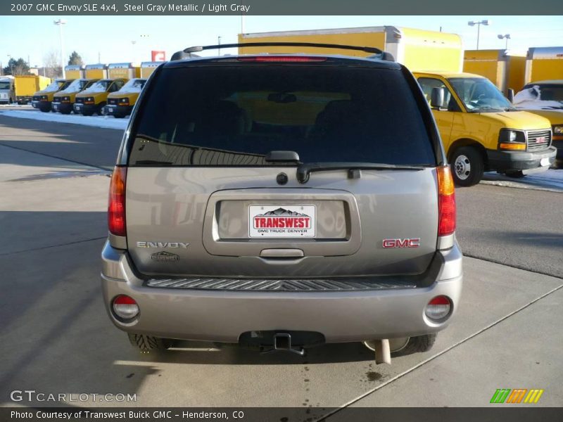 Steel Gray Metallic / Light Gray 2007 GMC Envoy SLE 4x4