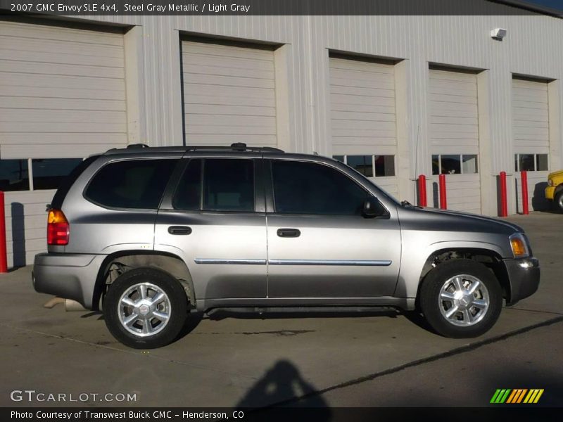 Steel Gray Metallic / Light Gray 2007 GMC Envoy SLE 4x4