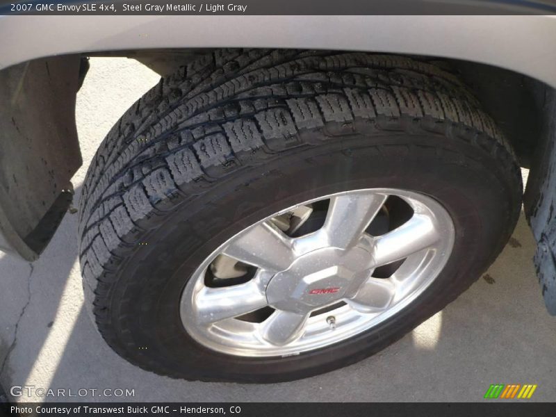 Steel Gray Metallic / Light Gray 2007 GMC Envoy SLE 4x4