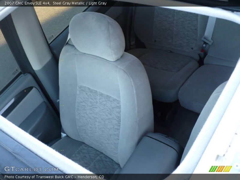 Steel Gray Metallic / Light Gray 2007 GMC Envoy SLE 4x4