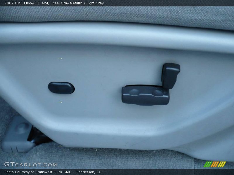 Steel Gray Metallic / Light Gray 2007 GMC Envoy SLE 4x4