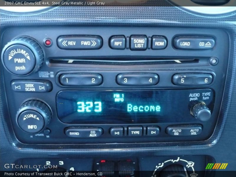 Steel Gray Metallic / Light Gray 2007 GMC Envoy SLE 4x4
