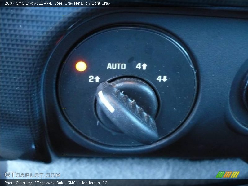 Steel Gray Metallic / Light Gray 2007 GMC Envoy SLE 4x4