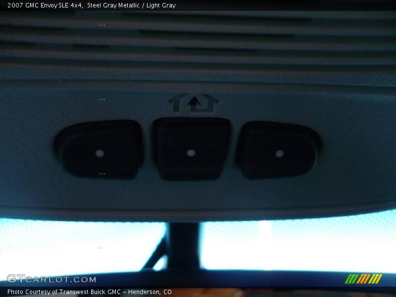 Steel Gray Metallic / Light Gray 2007 GMC Envoy SLE 4x4