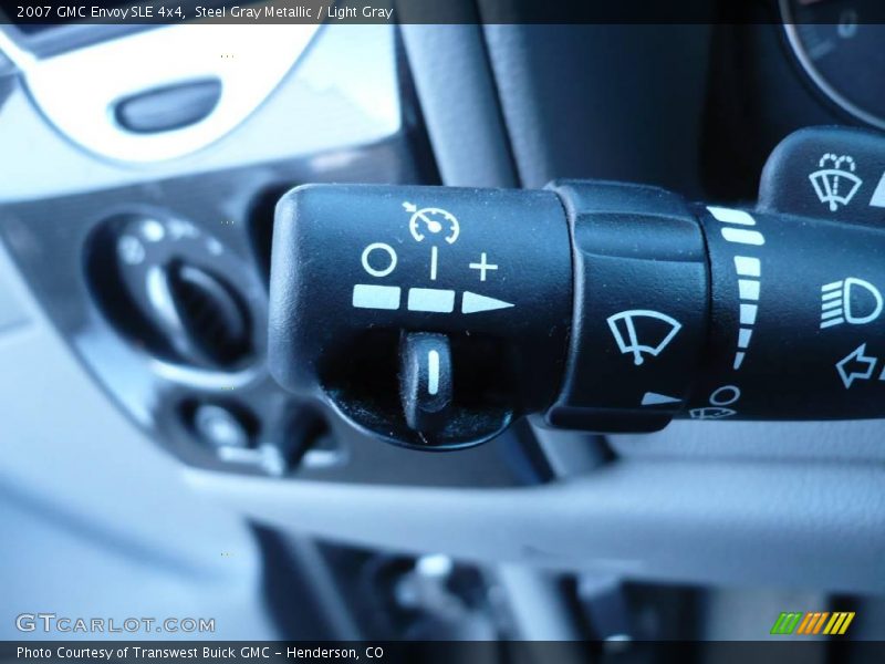 Steel Gray Metallic / Light Gray 2007 GMC Envoy SLE 4x4