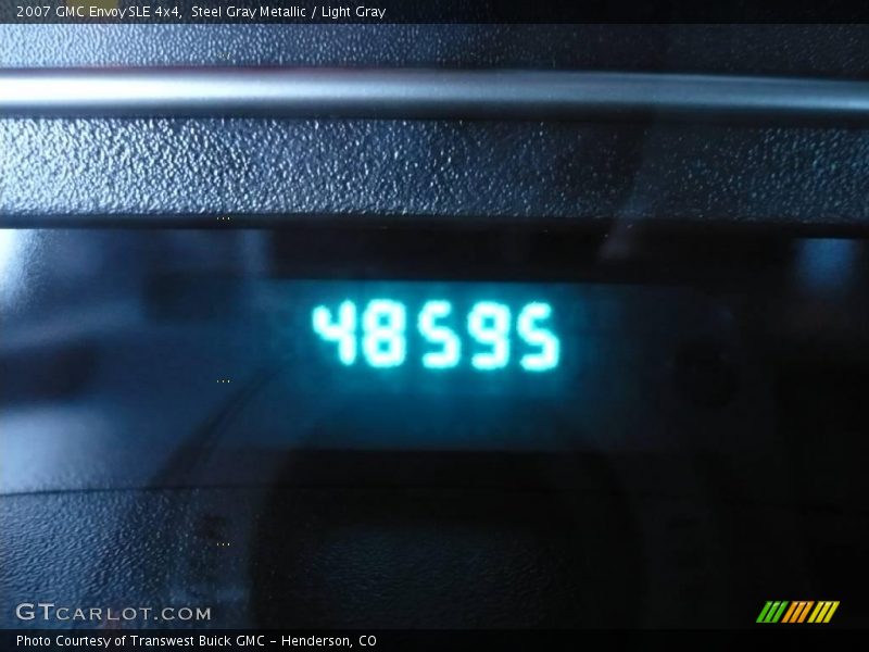 Steel Gray Metallic / Light Gray 2007 GMC Envoy SLE 4x4