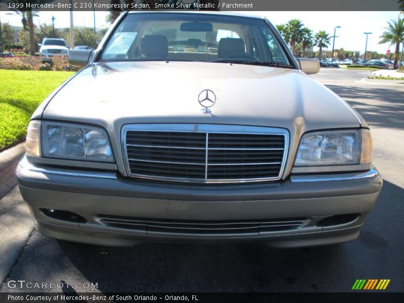 Smoke Silver Metallic / Parchment 1999 Mercedes-Benz C 230 Kompressor Sedan