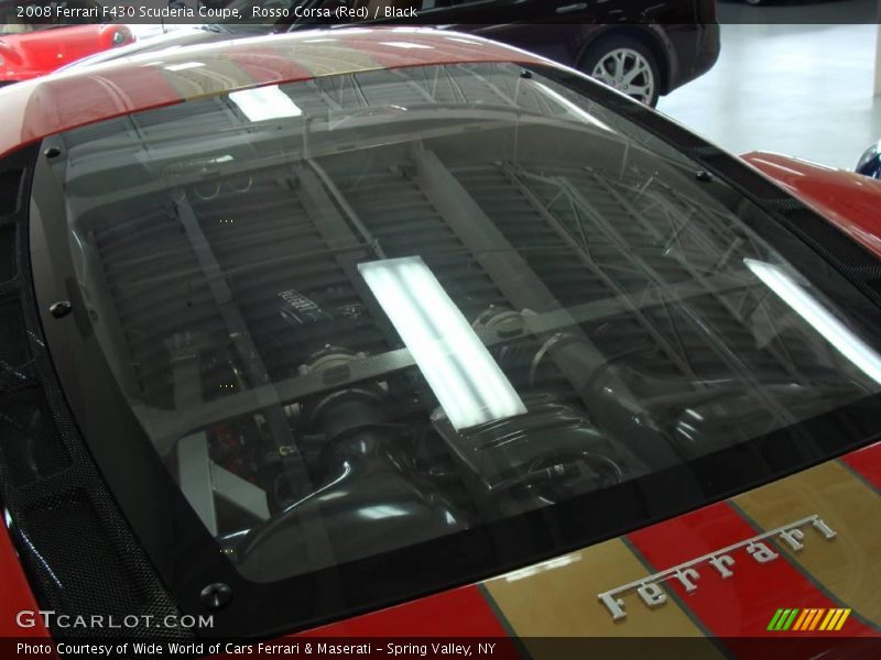 Rosso Corsa (Red) / Black 2008 Ferrari F430 Scuderia Coupe