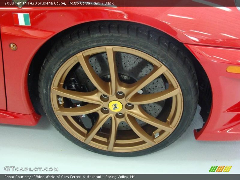 Rosso Corsa (Red) / Black 2008 Ferrari F430 Scuderia Coupe