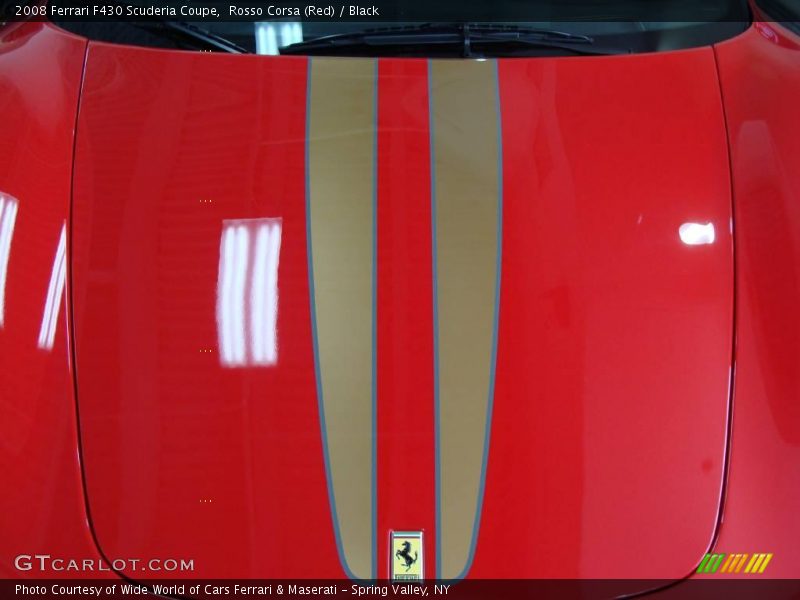 Rosso Corsa (Red) / Black 2008 Ferrari F430 Scuderia Coupe