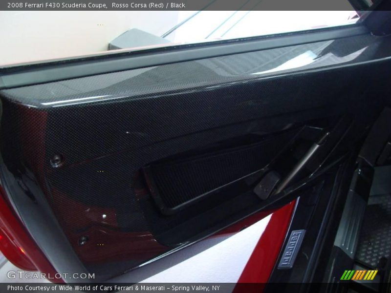 Rosso Corsa (Red) / Black 2008 Ferrari F430 Scuderia Coupe