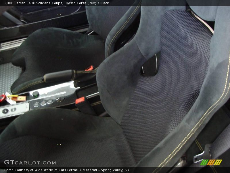 Rosso Corsa (Red) / Black 2008 Ferrari F430 Scuderia Coupe