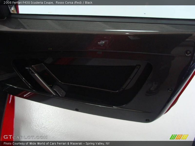 Rosso Corsa (Red) / Black 2008 Ferrari F430 Scuderia Coupe