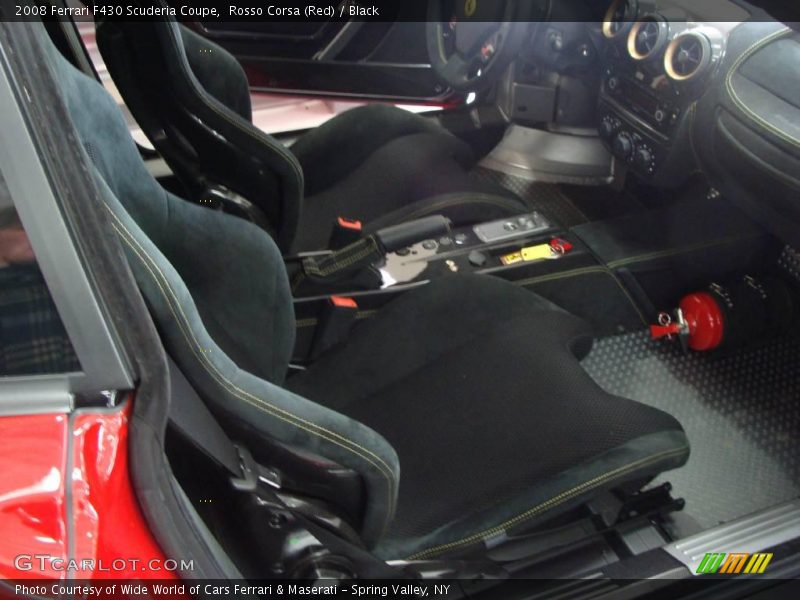 Rosso Corsa (Red) / Black 2008 Ferrari F430 Scuderia Coupe