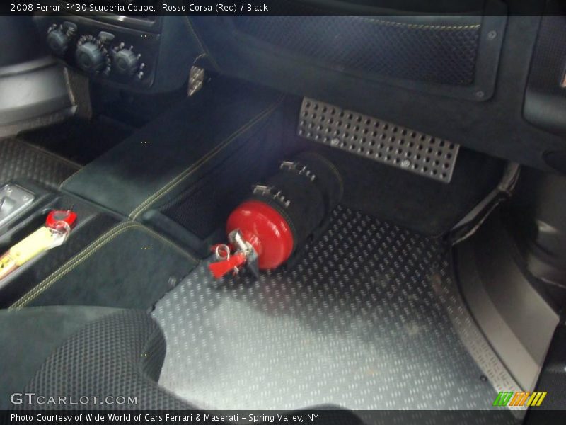 Rosso Corsa (Red) / Black 2008 Ferrari F430 Scuderia Coupe