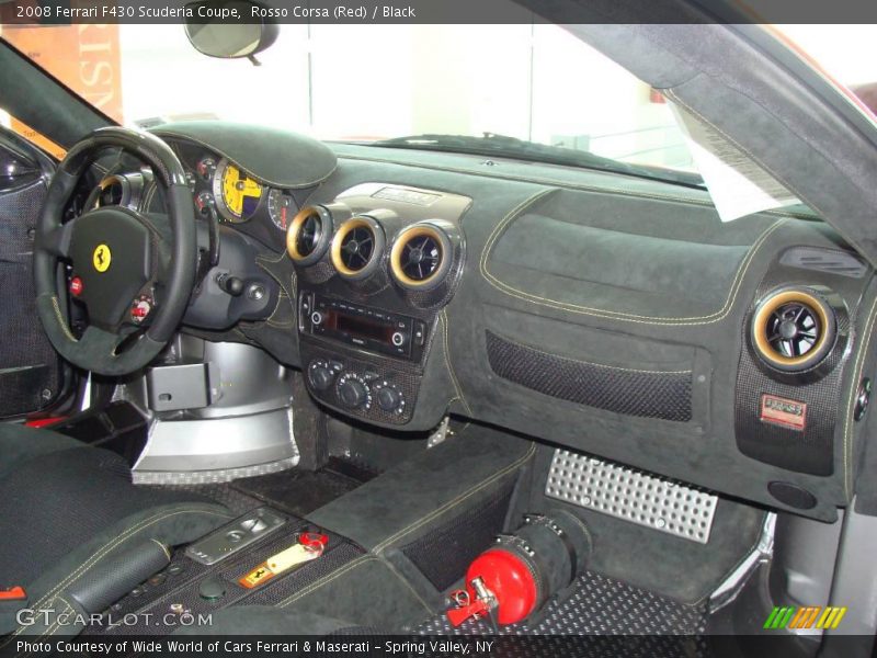 Rosso Corsa (Red) / Black 2008 Ferrari F430 Scuderia Coupe