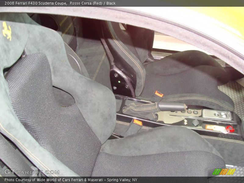Rosso Corsa (Red) / Black 2008 Ferrari F430 Scuderia Coupe
