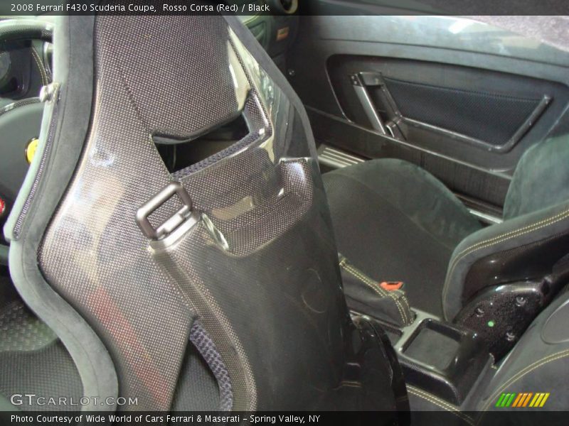 Rosso Corsa (Red) / Black 2008 Ferrari F430 Scuderia Coupe