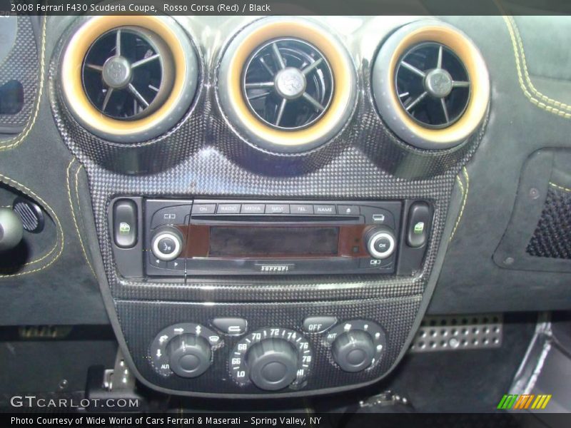 Rosso Corsa (Red) / Black 2008 Ferrari F430 Scuderia Coupe