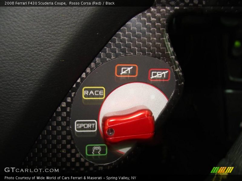 Rosso Corsa (Red) / Black 2008 Ferrari F430 Scuderia Coupe