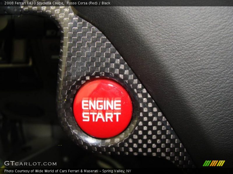 Rosso Corsa (Red) / Black 2008 Ferrari F430 Scuderia Coupe