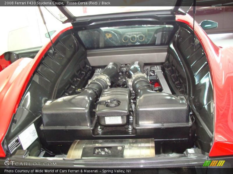 Rosso Corsa (Red) / Black 2008 Ferrari F430 Scuderia Coupe