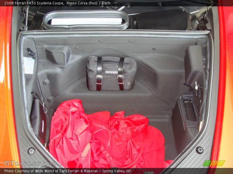 Rosso Corsa (Red) / Black 2008 Ferrari F430 Scuderia Coupe