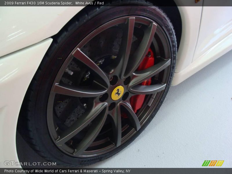 White Avus / Red 2009 Ferrari F430 16M Scuderia Spider