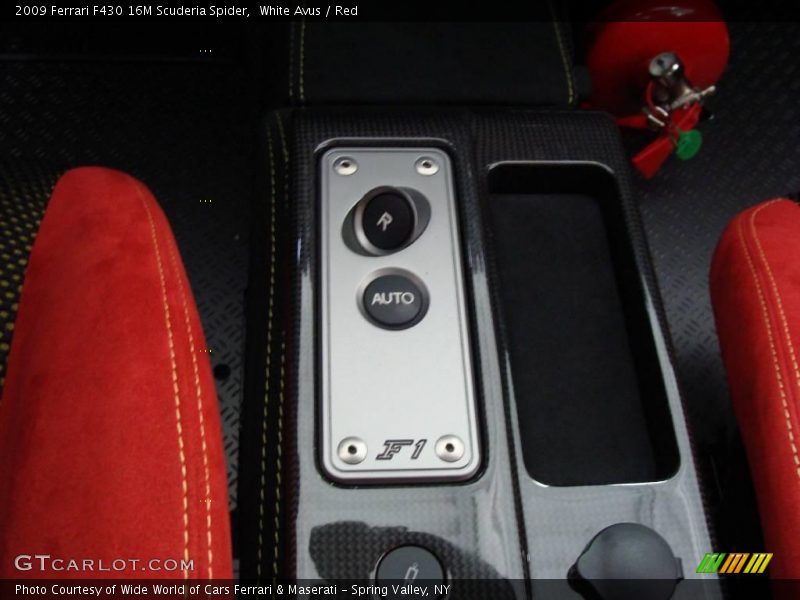 White Avus / Red 2009 Ferrari F430 16M Scuderia Spider