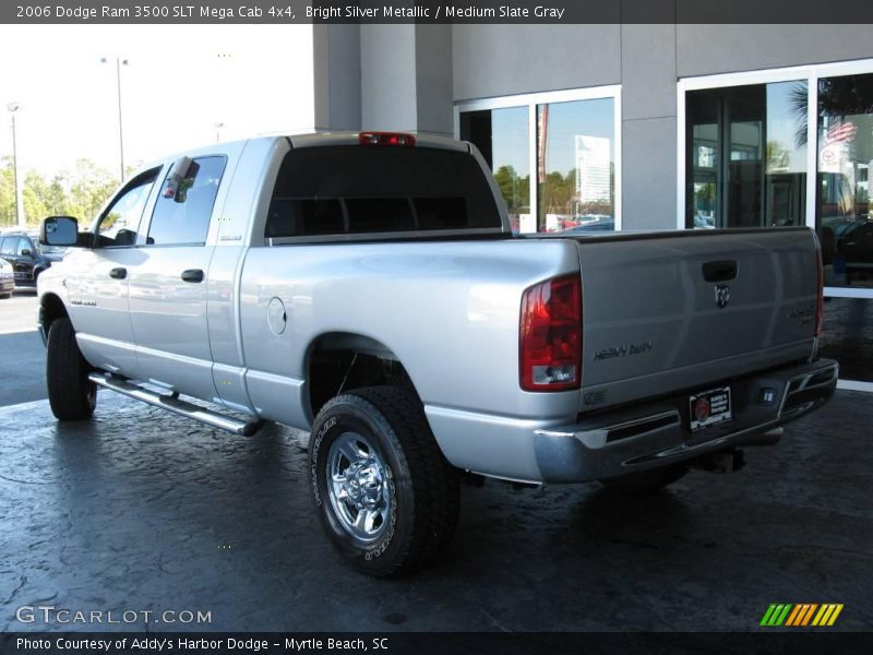 Bright Silver Metallic / Medium Slate Gray 2006 Dodge Ram 3500 SLT Mega Cab 4x4