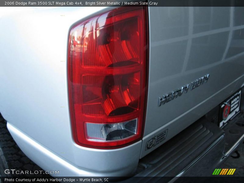 Bright Silver Metallic / Medium Slate Gray 2006 Dodge Ram 3500 SLT Mega Cab 4x4