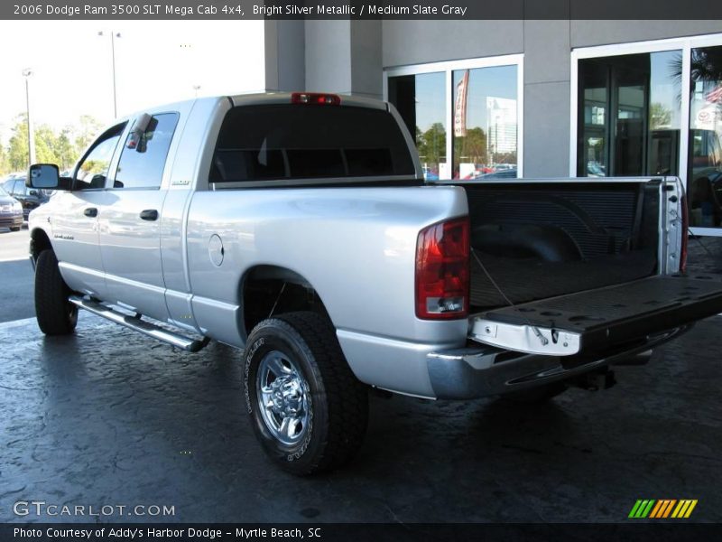 Bright Silver Metallic / Medium Slate Gray 2006 Dodge Ram 3500 SLT Mega Cab 4x4