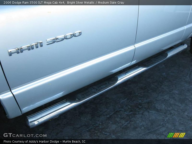 Bright Silver Metallic / Medium Slate Gray 2006 Dodge Ram 3500 SLT Mega Cab 4x4