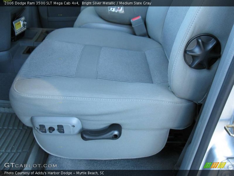 Bright Silver Metallic / Medium Slate Gray 2006 Dodge Ram 3500 SLT Mega Cab 4x4