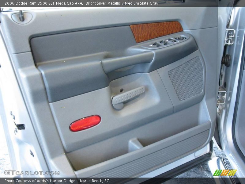 Bright Silver Metallic / Medium Slate Gray 2006 Dodge Ram 3500 SLT Mega Cab 4x4