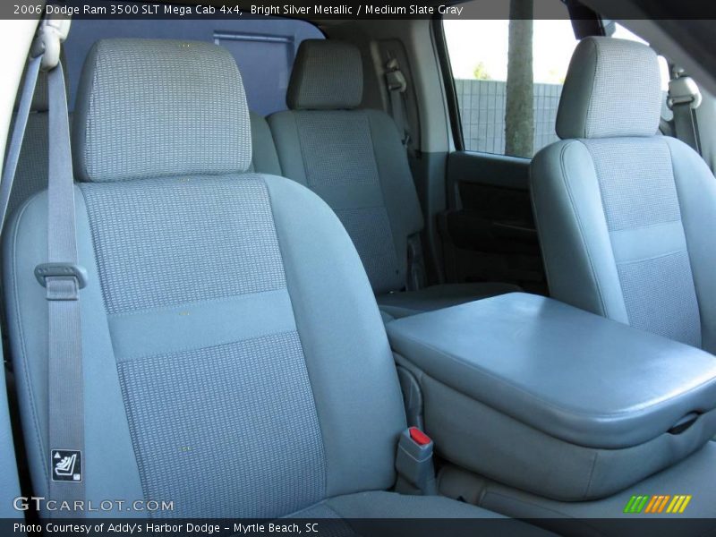 Bright Silver Metallic / Medium Slate Gray 2006 Dodge Ram 3500 SLT Mega Cab 4x4