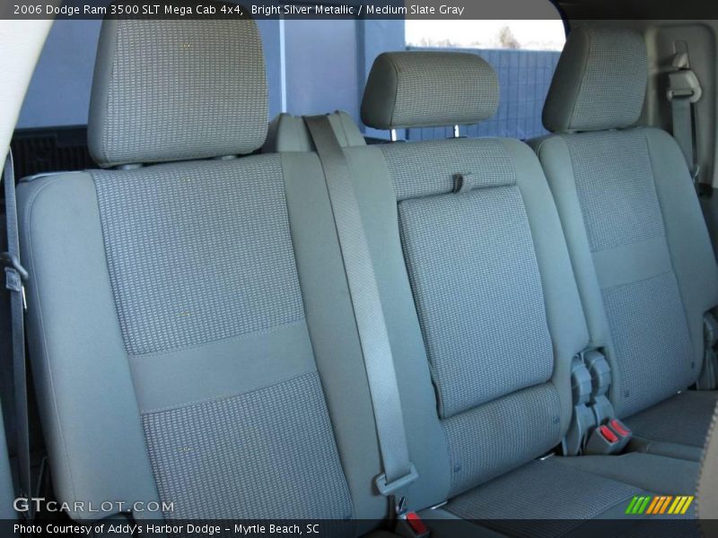 Bright Silver Metallic / Medium Slate Gray 2006 Dodge Ram 3500 SLT Mega Cab 4x4