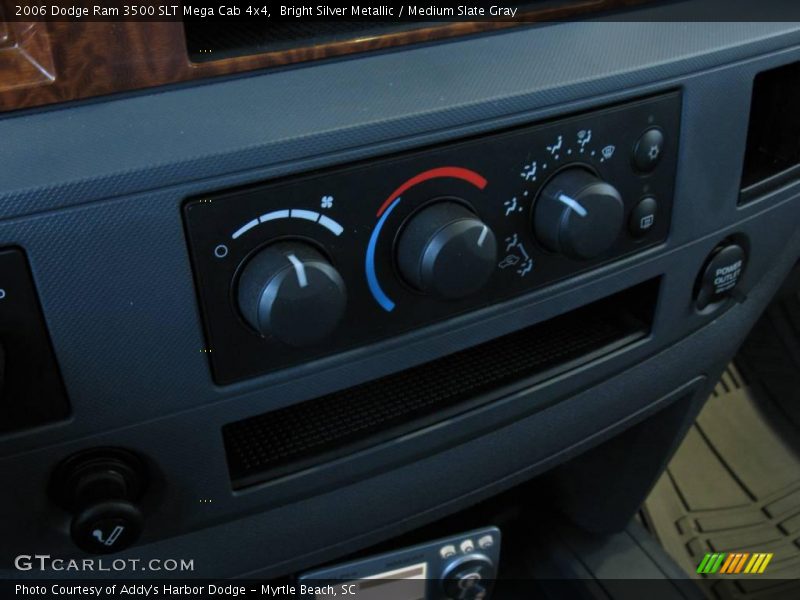 Bright Silver Metallic / Medium Slate Gray 2006 Dodge Ram 3500 SLT Mega Cab 4x4