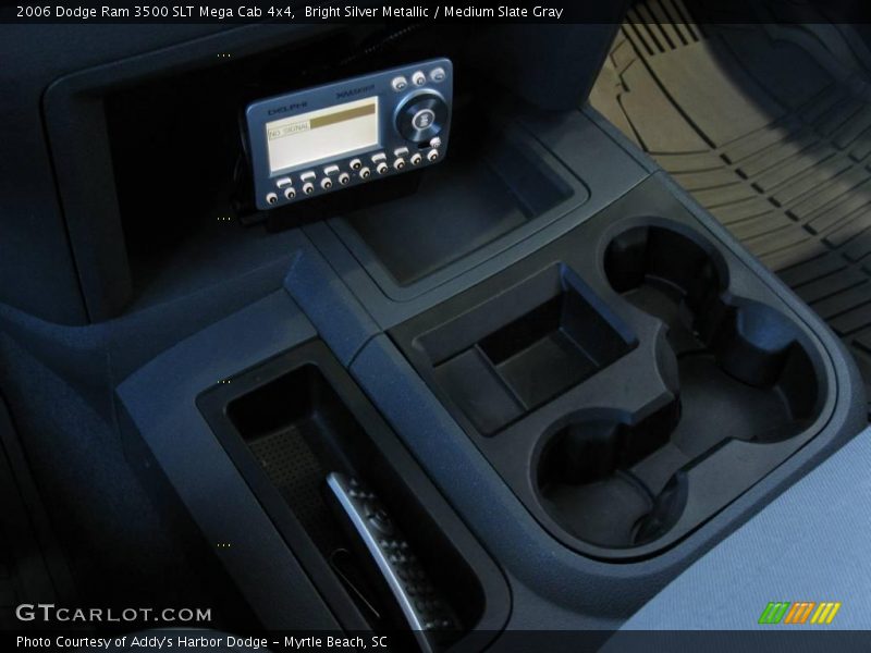 Bright Silver Metallic / Medium Slate Gray 2006 Dodge Ram 3500 SLT Mega Cab 4x4