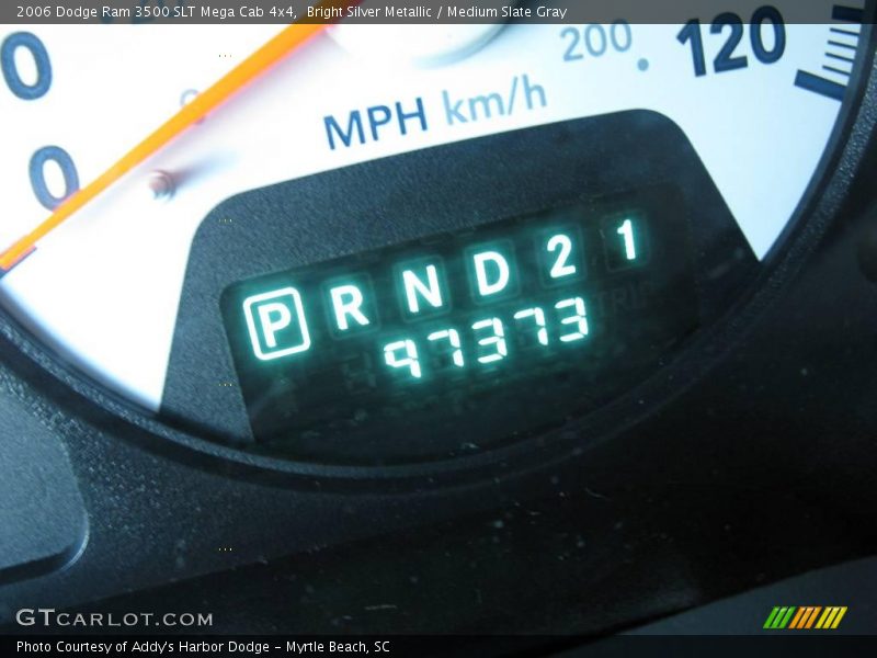 Bright Silver Metallic / Medium Slate Gray 2006 Dodge Ram 3500 SLT Mega Cab 4x4