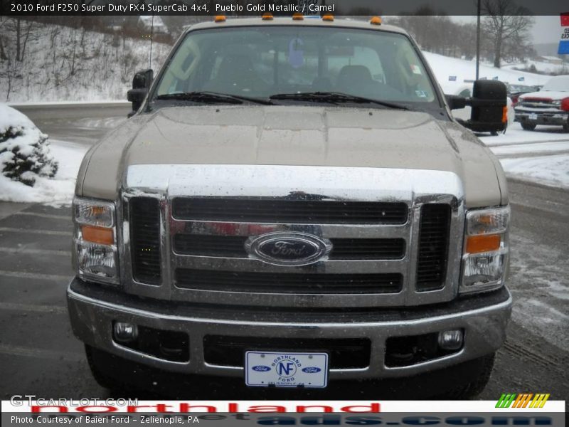 Pueblo Gold Metallic / Camel 2010 Ford F250 Super Duty FX4 SuperCab 4x4