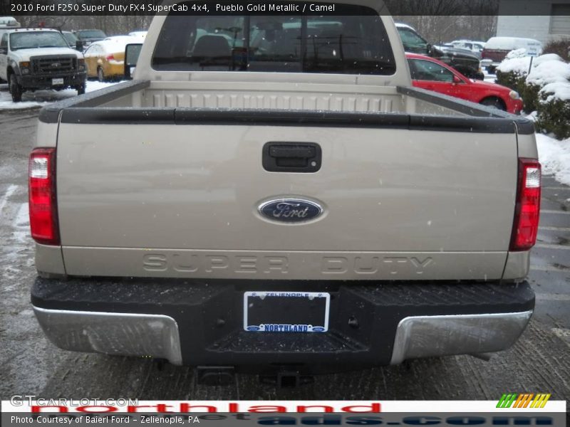 Pueblo Gold Metallic / Camel 2010 Ford F250 Super Duty FX4 SuperCab 4x4