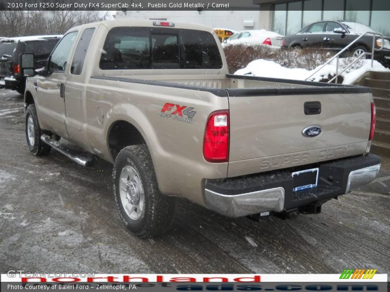 Pueblo Gold Metallic / Camel 2010 Ford F250 Super Duty FX4 SuperCab 4x4