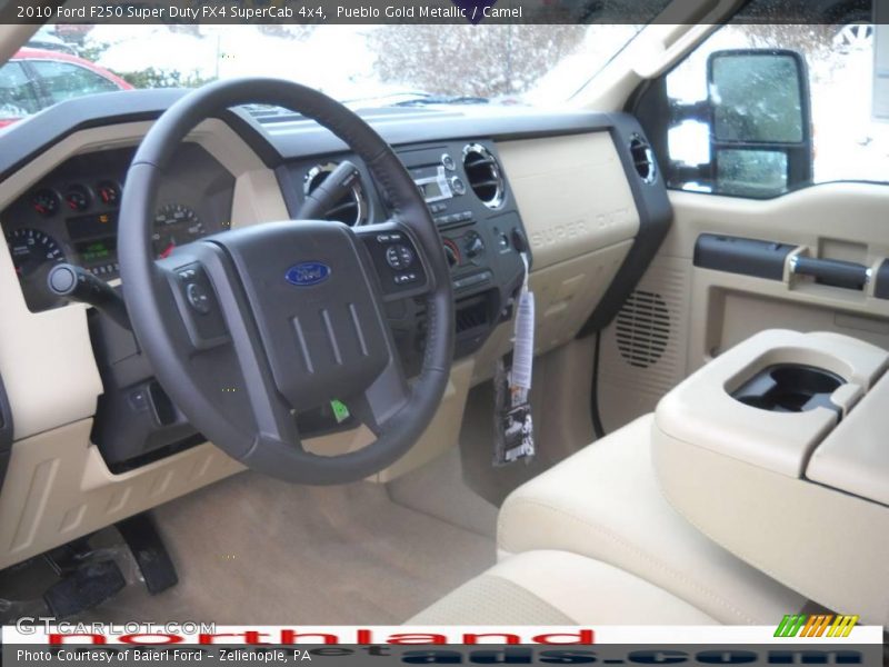 Pueblo Gold Metallic / Camel 2010 Ford F250 Super Duty FX4 SuperCab 4x4