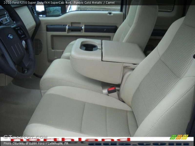 Pueblo Gold Metallic / Camel 2010 Ford F250 Super Duty FX4 SuperCab 4x4