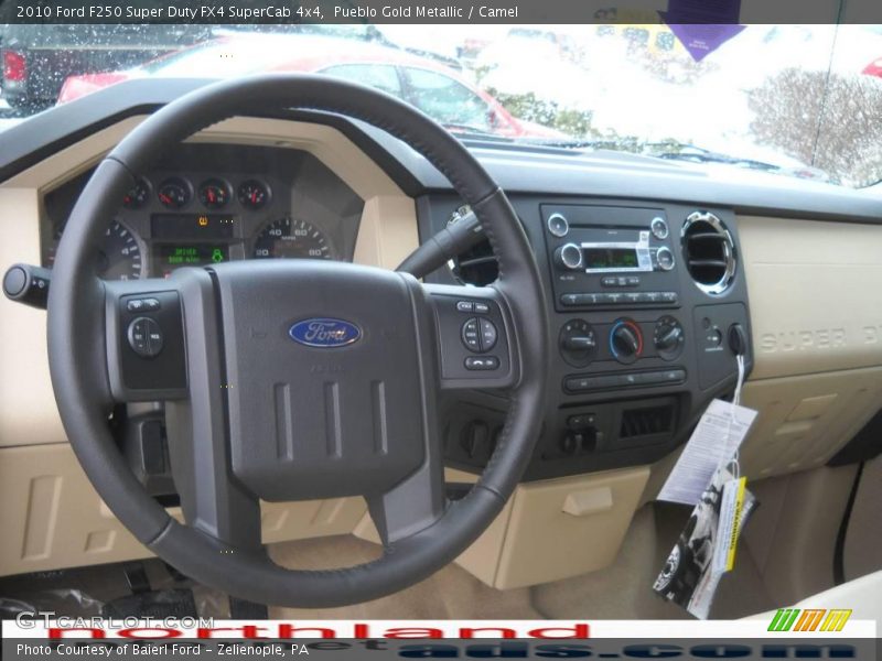 Pueblo Gold Metallic / Camel 2010 Ford F250 Super Duty FX4 SuperCab 4x4