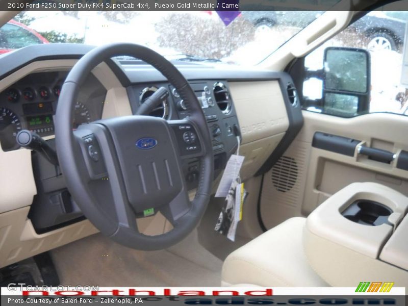 Pueblo Gold Metallic / Camel 2010 Ford F250 Super Duty FX4 SuperCab 4x4