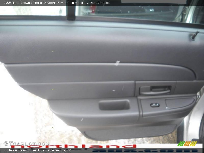 Silver Birch Metallic / Dark Charcoal 2004 Ford Crown Victoria LX Sport